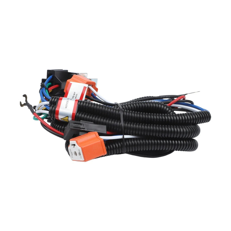 H6054 H5054 LED Headlights H4 12V 80A Headlight Relay Harness