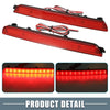 Mazda 3 Rear Bumper Reflector LED Brake Tail Lights (2005-2009)