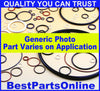 Alternator Generator O-Ring Pack 10pcs Red Silicone