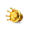 Harley Softail, Dyna, Road King 1 x Gold Gas Cap Cover