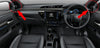 Toyota Hilux Revo, Fortuner Tweeter Speaker Hole Cover Trim (2015-2022)