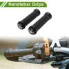 Motorcycle Hand Grips / 7/8 22mm / Rhombus Rubber Black