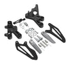 Yamaha YZF R7 Front Rider Driver Footpegs Bracket Set (2022-2025)