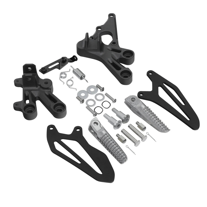 Yamaha YZF R7 Front Rider Driver Footpegs Bracket Set (2022-2025)