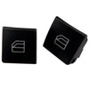 Benz C E C220 CLA GLK W204 W212 W166 2 x Window Knob Button Covers (2007-2023)