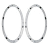 Mini Cooper F55 F56 F57 (2014-2023) Chrome Silver Headlight Trim Ring Set 2 x