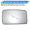 Ford Right Passenger Side Lower Mirror Glass Replacement