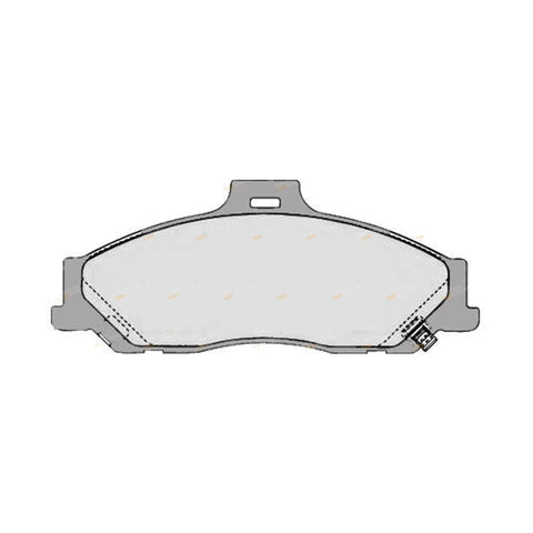 Mazda B2600 UN 2.6L G6 4WD Front Disc Brake Pad Set (1999-2002)