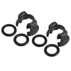 Toyota Corolla Set of 4 AC Condenser Hard Line Lock Clips (2014-2019)
