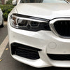 BMW 5 Series G30 525i (2017-2023) Gloss Black 2 x Headlight Eyelid Trim