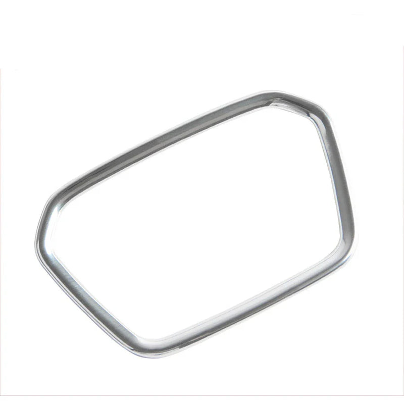 Audi Q5 Q7 2018+ Silver Center Steering Wheel Logo Trim Sticker Aluminum Fit