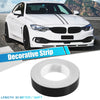 Car Motorcycle 1.2" Width 164ft Length Waterproof Black Decorative Strips