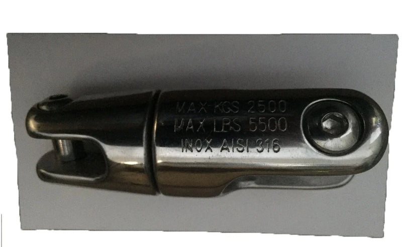 6-8mm Chain 316 Stainless 2500Kg Break Load Anchor Swivel Connector