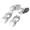Harley 1-1/4" Adjustable Engine Guard Highway Foot Pegs