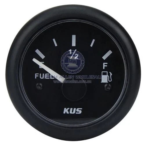 Various Models 52mm Cut Out Fuel Level Gauge KUS® 240-33 OHMS 12/24V