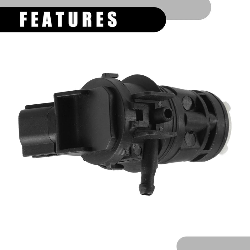 Dodge Charger (2006-2023) Black Washer Pump