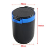 All Vehicles Portable Car Ashtray with Blue LED Light