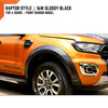 Ford Ranger PX3 16W Black Fender Flare Arch (2018-2021)