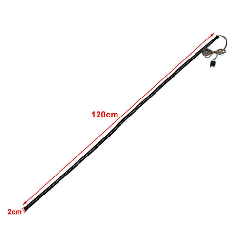 Truck 60" Long 5 Function LED Rear Brake Reverse Tailgate Light Strip