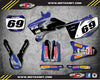 Yamaha YZF 450 (2003-2005) - Blue Steel Style Custom Graphic Kit
