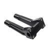 Harley 1" Handlebar 8" Pullback Handlebar Risers Clamp Black (2000-2023)