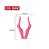 BMW F20 F22 F30 F32 F10 F15 1x Pink Leather Steering Wheel Cover Trim (2011-2020)