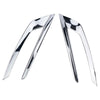 2 x Fog Lamp Decoration Lamp Cover Trim ABS Plastic Car Light