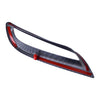 Toyota Camry Black Rear Fog Light Cover Trim (2018-2019)