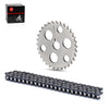 Yamaha Wolverine 350 YFM350 2 x Cam Sprocket + 90 Link Chain (1995–2005)