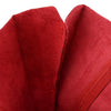 Universal Cars Red Matte Leather Gear Shift Knob Boot Gaiter Cover