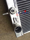 Nissan Skyline R33 R34 GT GTT GTR Aluminum Radiator + Black Hose (1999-2000)