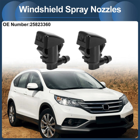 Chevrolet Windshield Washer Nozzle with Hose Connector