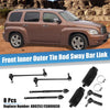 Chevrolet Cobalt 8 Pcs Front Inner Outer Tie Rod Sway Bar Link (2005-2010)