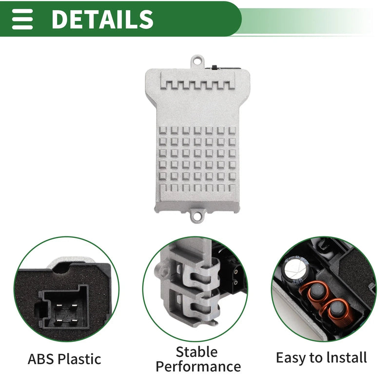 Mercedes HVAC Blower Motor Resistor (A-Class, C-Class, E-Class)