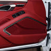 Porsche 718 2016-2023 Real Carbon Fiber Side Door Panel Strip Cover Trim Fit