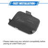 BMW 3-Series (2007 - 2010) White Rear Right Tow Hook Eye Hole Cover Cap