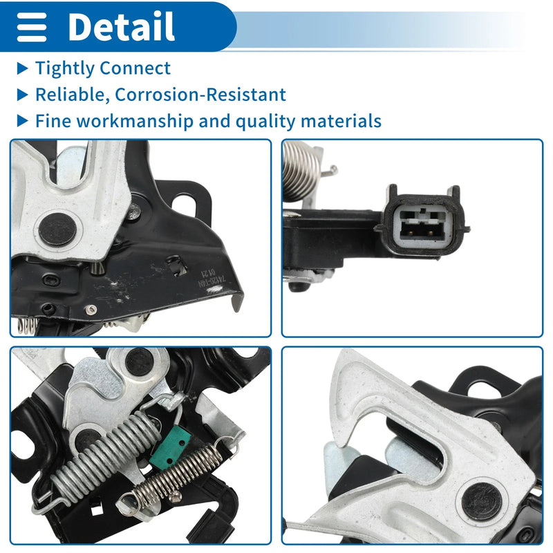Honda JADE (2014-2020) 1 x Quality Replacement Hood Latch Assembly
