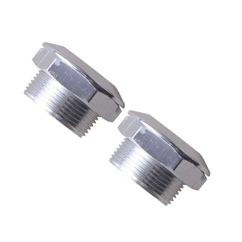 Cars & Trucks Universal Silver Push Button Quick Release Hood Pins
