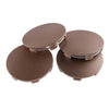 Car 4 x 62mm Bronze Wheel Center Caps (6 Lugs)