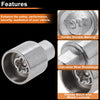 Mercedes-Benz with Locking Nut Key Tool Wheel Lock Lug Nut