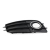 Audi A4 S4 Left Front Fog Light Grille Cover w/Chrome Ring (2008-2012)