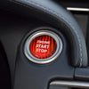 Lexus IS ES GS NX300 Carbon Fiber Engine Start Buttons Cover Cap Trim Fit