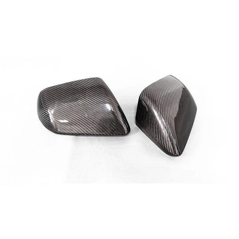 Ford Mustang 2024+ Dry Carbon Fiber Add-on Side Mirror Cover Caps
