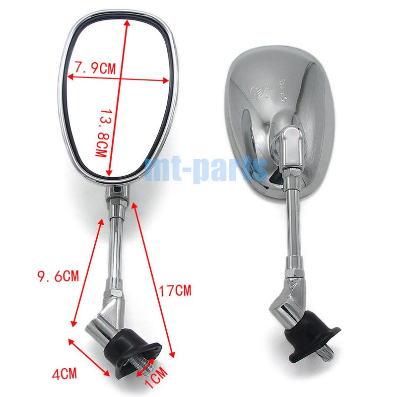 Yamaha VMX12 V-MAX, VMX17 V-MAX, XVZ1300 Rear View Mirror (88-16)