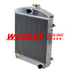 Holden F Series FE FC 2.2L 6cyl 3 Row Aluminum Radiator (1956-1959)