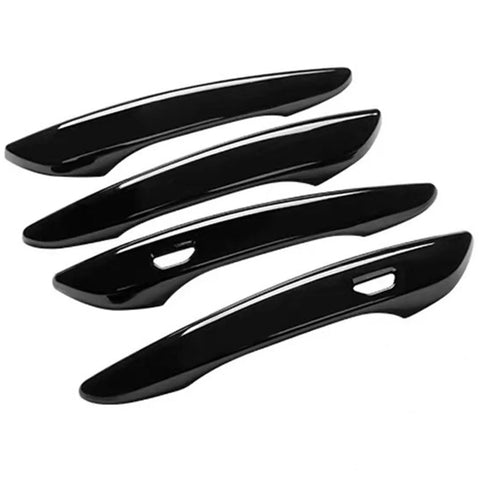 Mazda 3 CX-30 CX-50 MX-30 4X Glossy Black Door Handle Cover Trim (2019–2023)