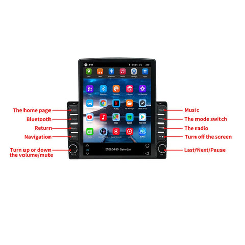 Chevrolet Camaro 9.7" Car Stereo Radio Navi Head Unit WiFi (2008-2015)