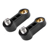 M10 x 1.25mm Plastic Motorcycle Extension Mirrors