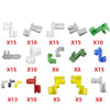 160 x Car Plastic Door Lock Rod Clips Fasteners Retainers Wire Clips