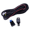 Nissan H10 H12 LED Fog Light Wiring Harness Switch Kit